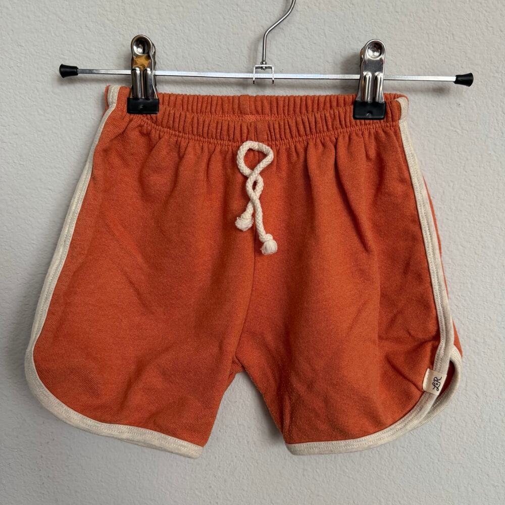 Little Road Co. (LuLu and Roo) Size 4T Orange Retro Shorts